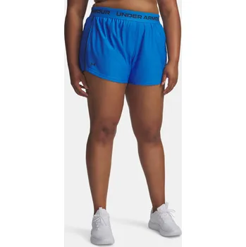 Dámské kraťasy Under Armour Tech Play Up šortky Under Armour černá | bílá | světle modrá 3451856