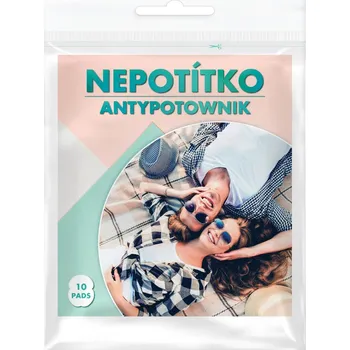 NEPOTÍTKO® | bavlněné podpažní vložky proti pocení | 10 ks Dedra