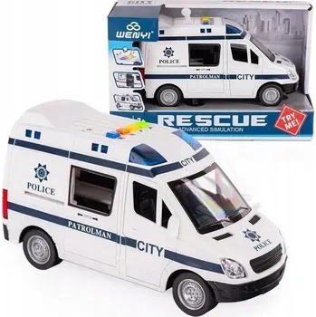 autíčko POLICEJNÍ AUTO SE SVĚTLEM A ZVUKEM