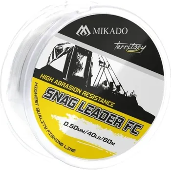MIKADO - Šokový vlasec Snag Leader FC 0,6 mm 50 lb 80 m