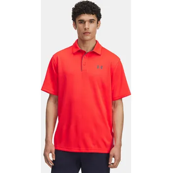 Pánské tričko Pánské tričko Under Armour Tech Polo-RED - Pánské Under Armour červená 3451791