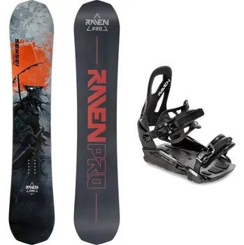 Snowboard Raven PRO Sensei Limited pánský snowboard + Raven S230 Black snowboardové vázání 157 cm + vázání M/L (EU 41-47) + DÁREK + Doprava ZDARMA