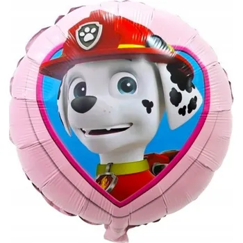 Balónek FÓLIOVÝ BALÓNEK Tlapková patrola MARSHALL NAROZENINY 45 cm