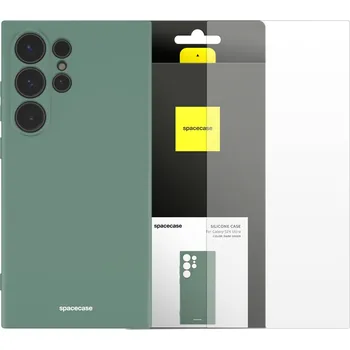 Pouzdro na mobilní telefon Zadní Kryt Spacecase pro Samsung Galaxy S24 Ultra zelený