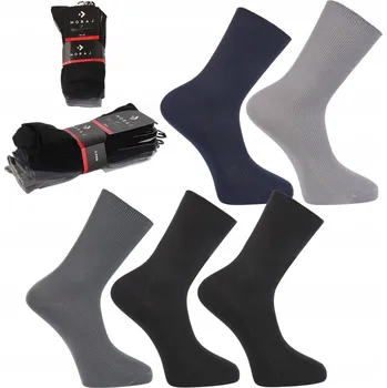 Pánské ponožky PÁNSKÉ PONOŽKY PONOŽKY MORAJ DLOUHÉ KAŽDODENNÍ PONOŽKY SADA 5 KS, 39-42