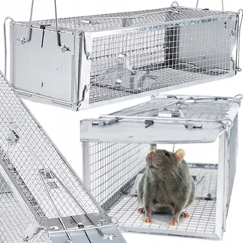 Hubení hlodavce Živolovná Past Past na MYŠI POTKANY HLODAVCE Velká Past Humanitární + 600 g