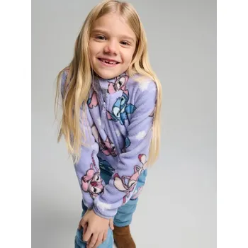 Dívčí mikina Sinsay - Mikina bomber Stitch - levandulová - 350DN-04X - 350DN-04X-104