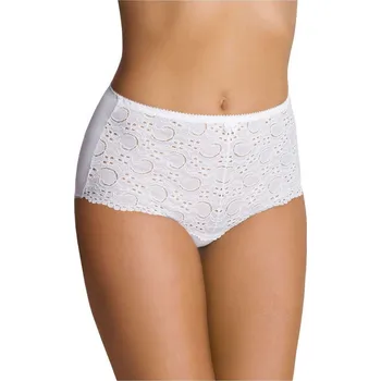 Podprsenka Ulla Krajkové Kalhotky Bavlna EMILI bílé M