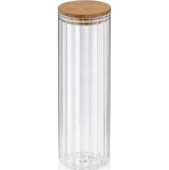 Dóza na potraviny Zásobní dóza Dorothea sklo transparentní 27,0cm 9,0cm 1,5l