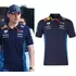 Pánské tričko Red Bull Racing F1 2024 polo triko tmavě modré