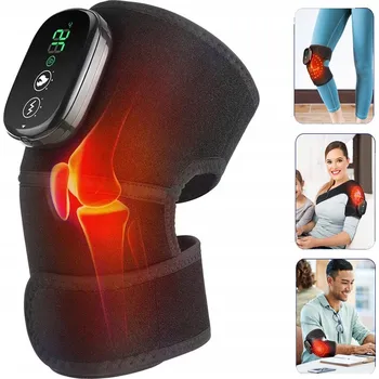 Masážní přístroj KNEE MASSAGER S NAHŘÍVÁNÍM, MASÁŽNÍ PŘÍSTROJ NA RAMENA, KOLENA, LOKTY, DOBÍJECÍ