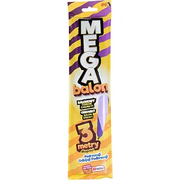 Balónek Balónek Epee Mega Balónek fialový 3 m