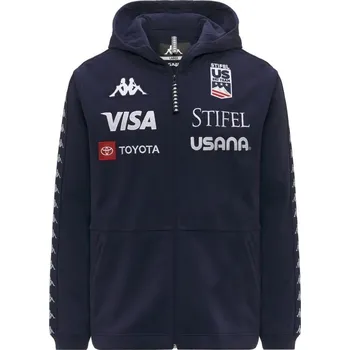 Pánská mikina Kappa 222 BANDA ARUFEOD US mikina tm.modrá XL