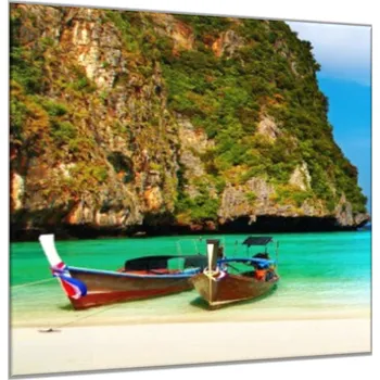 Obraz Glasdekor Obraz skleněný pláž Thajsko Rozměry-čtverec: 34 x 34 cm