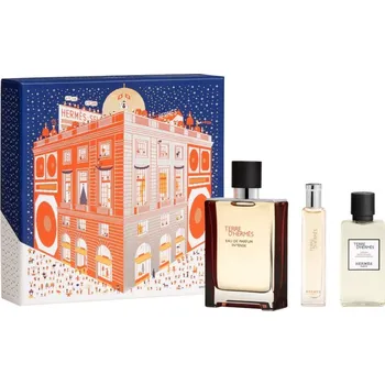 Pánský parfém Hermes Terre D`Hermès Intense - EDP 100 ml (plnitelná) + EDP 15 ml + balzám po holení 40 ml + 2 měsíce na vrácení zboží