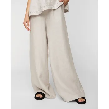 Dámské kalhoty Lněné Kalhoty Joslin Sophia Jos231477-moon