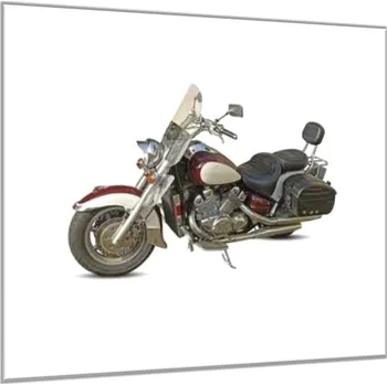 Obraz Glasdekor Skleněný obraz legendární motorka Rozměry-čtverec: 34 x 34 cm