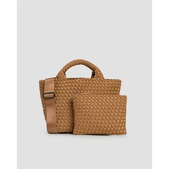 Ručně Vyplétaná Dámská Kabelka Naghedi St Barths Small Tote Sn03012ld-montauk