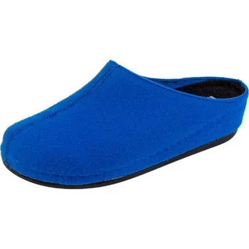 Dámské pantofle BUXA Dámské pantofle z vlněné plsti na klínku BZ250 safírová Velikost: 39