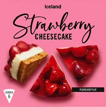 Iceland Strawberry Cheesecake 540g