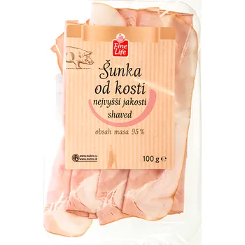 Fine Life Šunka od kosti nejvyšší jakosti (95% masa) 100g