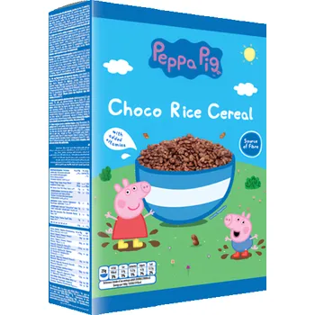Peppa Pig Čokoládové cereálie s vitamíny 375g