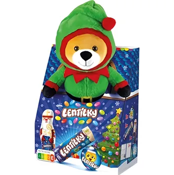 Cukrovinka ORION Lentilky Nadílka s plyšovou hračkou 96g
