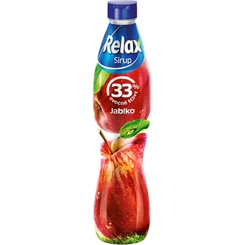 Nápoj Relax Sirup 33% jablko 882ml