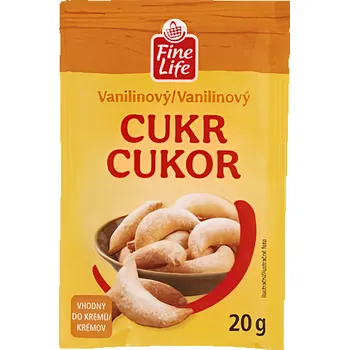 Cukr Fine Life Cukr vanilinový 20g