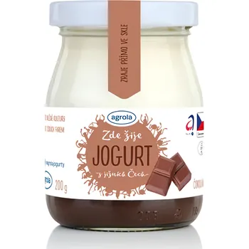 Agrola Jogurt z Jižních Čech Čokoláda 200g
