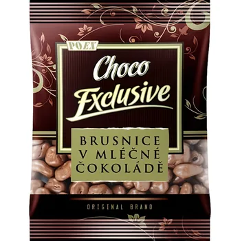 Poex Brusnice v mléčné čokoládě 700g