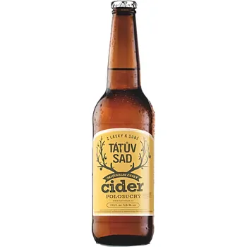 Cider Tátův sad Cider polosuchý 500ml