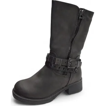 Dětská treková obuv DÉTSKÉ KOTNÍKOVÉ BOTY MARCO TOZZI 2-46606-25 229 ŠEDÁ Barva: Šedá, Velikost: 33