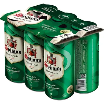 Pivo Svijany Svijanský Máz 11, plech 6x0,5l 3l