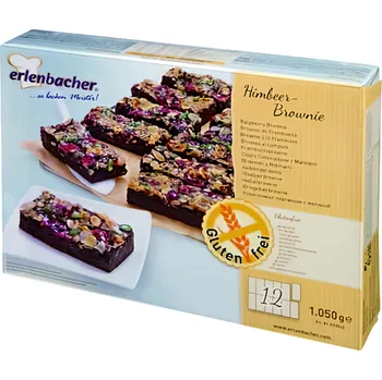 Erlenbacher Brownies s malinami 1.05kg