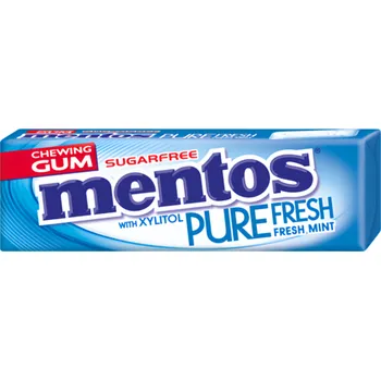 Žvýkačka Mentos Gum Fresh Mint 14g