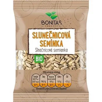 Cukrovinka BONITAS BIO Slunečnicová semínka 150g