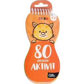 Desková hra Albi Kvído - 80 chytrých aktivit - 2 - 3 roky