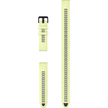 Řemínek na hodinky Garmin řemínek QuickFit 20 Citron Silicone 010-14411-00 Šířka řemínku: 20