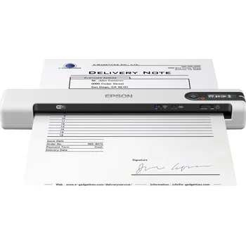 Počítačové příslušenství EPSON skener WorkForce DS-80W, A4, 600x600dpi, USB, mobilní