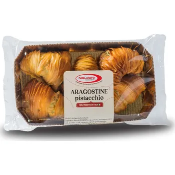 Trvanlivě pečivo Naldoni Dolciaria Naldoni Aragostine s pistaciovým krémem (pistachio) 200g