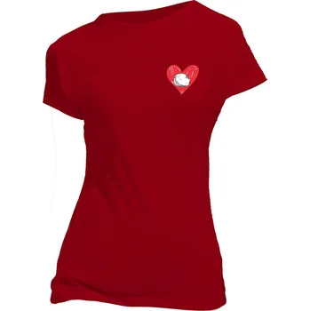 Dámské tričko Nograd Coeur de Pierre dark red S