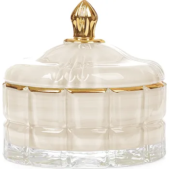 Svíčka Côte Noire – Art Deco svíčka Cream & Gold s vůní Blonde Vanilla