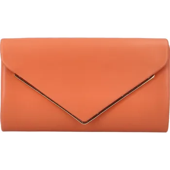 Kabelka Stylové dámské psaníčko Svike, výrazná oranžová