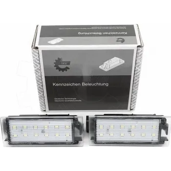 Osvětlení SPZ Osvětlení LED registrační značky Nissan Interstar NV400 Opel Movano A Renault Clio III IV Kangoo Laguna II III Megane II III, ESEN SKV