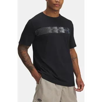 Pánské tričko Tričko Under Armour UA M LC FLY IN LOGO SS, barva: černá, velikost: XXL