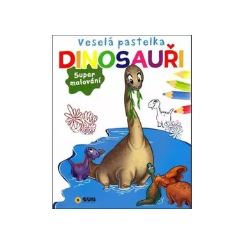 omalovánky Veselá pastelka Dinosauři