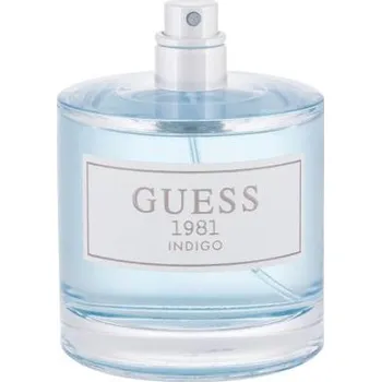 Dámský parfém GUESS Guess 1981 Indigo 100 ml toaletní voda tester pro ženy