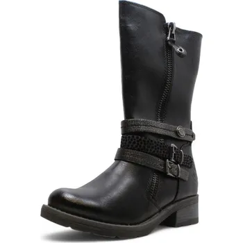 Oblečení a móda DĚTSKÉ KOTNÍKOVÉ BOTY MARCO TOZZI 2-46606-27 096 ČERNÁ Barva: Černá, Velikost: 33