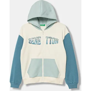 Chlapecká mikina Dětská mikina United Colors of Benetton 39M2C505O.G.Seasonal vícebarevná MLC, vel. 160